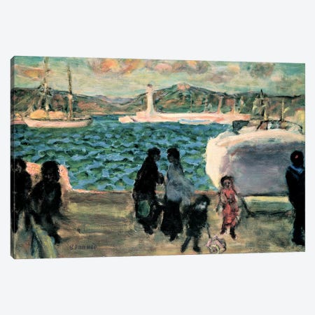 Cannes, 1947 Canvas Print #PIB19} by Pierre Bonnard Canvas Artwork