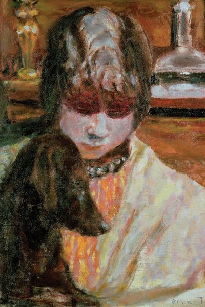 Post-Impressionism: Woman With A Dog, C.1913 by Pierre Bonnard