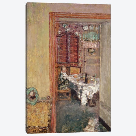 Young Boy In The Dining Room, C.1898 Canvas Print #PIB207} by Pierre Bonnard Canvas Print