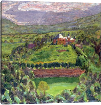 Chateau D'Uriage, 1918 Canvas Art Print