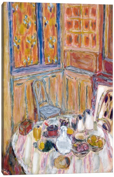 Corner Of The Dining Room, C.1930 Canvas Art Print