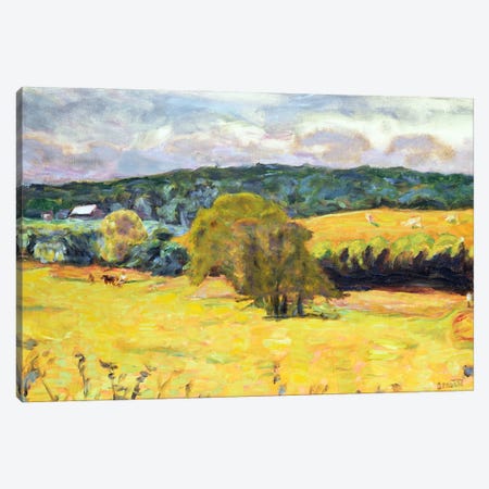 Dauphine Landscape, 1915 Canvas Print #PIB27} by Pierre Bonnard Canvas Artwork