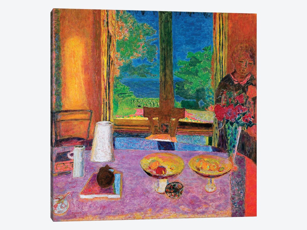 Dining Room On The Garden, 1934-35 by Pierre Bonnard 1-piece Art Print