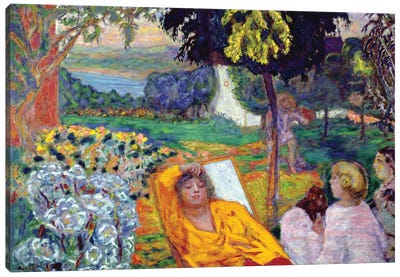 Evening 1914 Canvas Art Print - Pierre Bonnard