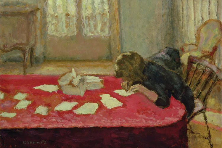 Girl Writing, 1908