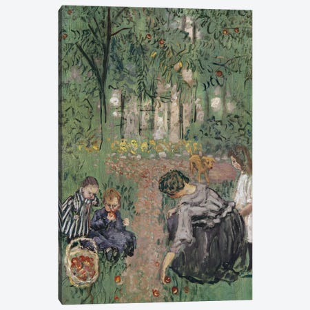 Apple Gathering, 1899 Canvas Print #PIB4} by Pierre Bonnard Canvas Wall Art