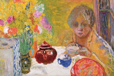 Le Dejeuner, 1932 by Pierre Bonnard framed canvas print