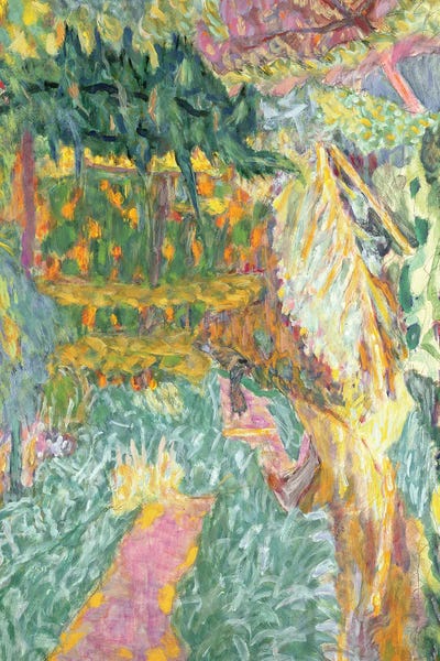 Post-Impressionism: Le Jardin Au Cannet by Pierre Bonnard