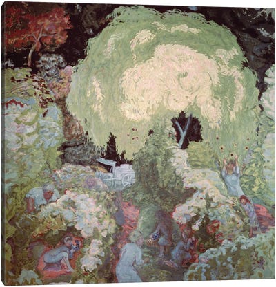 Autumn: The Fruit Pickers, 1912 Canvas Art Print - Post-Impressionism Art
