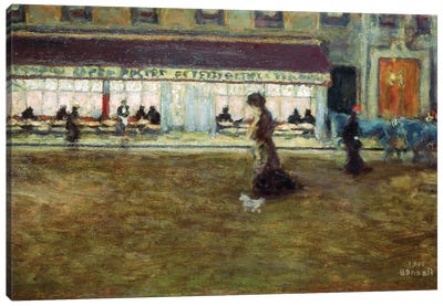 Avenue De Clichy, 1901 Canvas Art Print