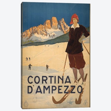 Cortina d'Ampezzo Canvas Print #PIC26} by PI Collection Canvas Art Print