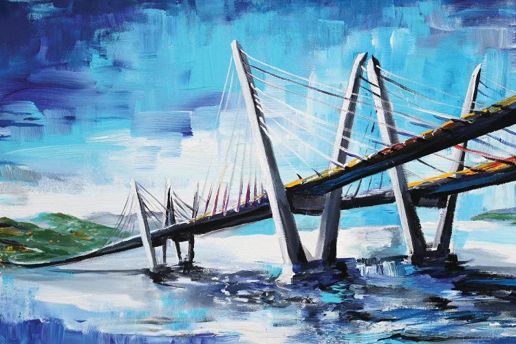 Cool Bridge by Piero Manrique wall art