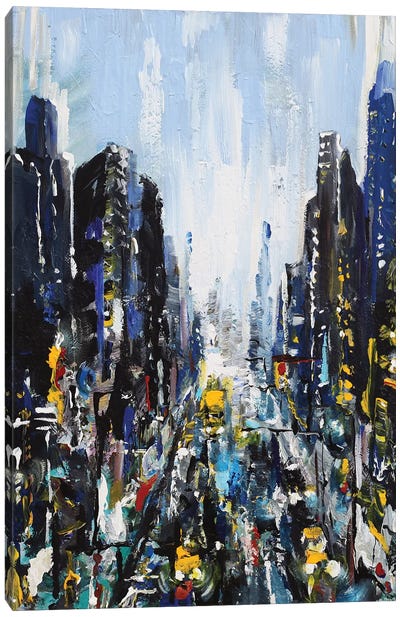Gotham Canvas Art Print - Piero Manrique