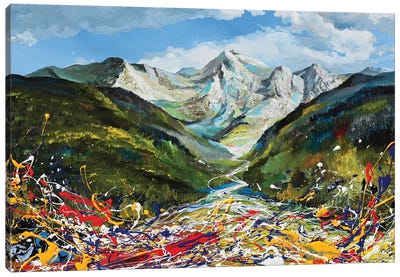 Heart Of The Andes Canvas Art Print - Piero Manrique