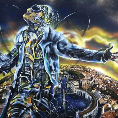 I Am by Piero Manrique framed wall art