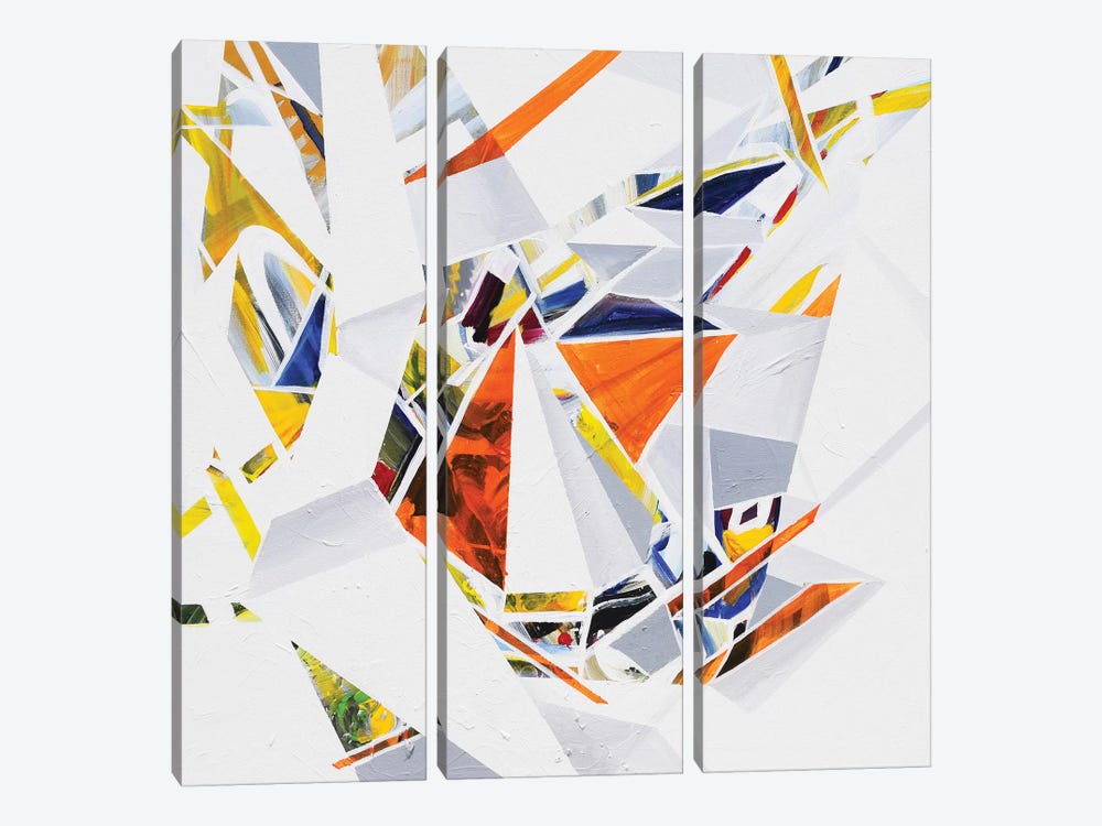 Kite by Piero Manrique 3-piece Canvas Print