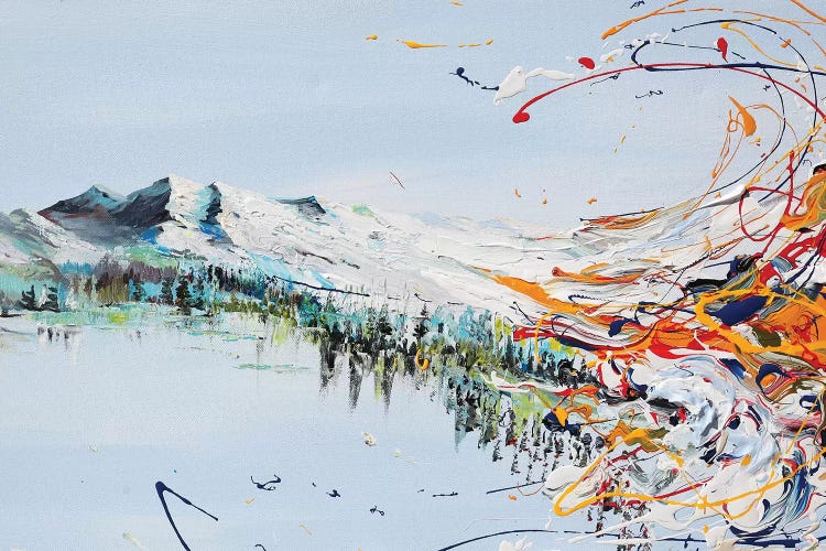 Mountain Flow by Piero Manrique wall art