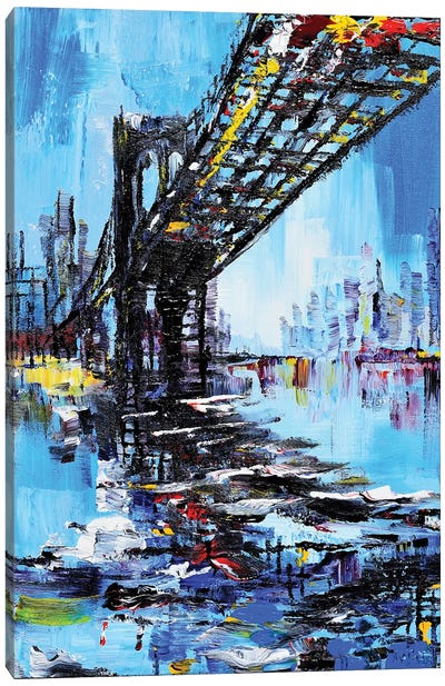 Tall Bridge Canvas Art Print - Piero Manrique