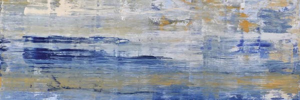 Large Modern Art - Canvas Prints: River by Piero Manrique