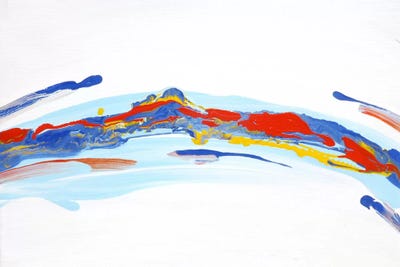 River Mountain by Piero Manrique framed wall art