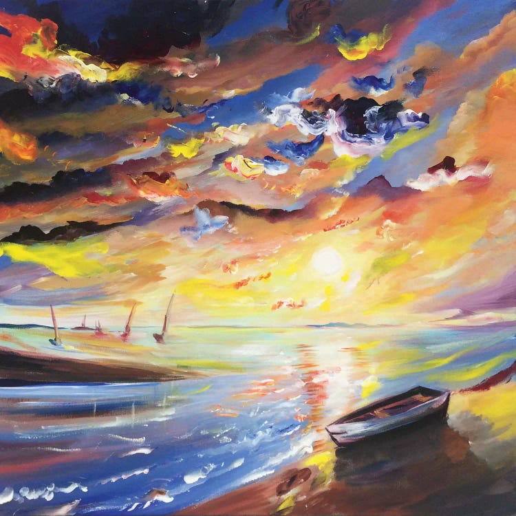 Sailor Sunset by Piero Manrique wall art