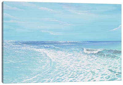 Vista Wave Canvas Art Print - Wave Art