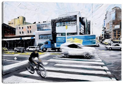 On The Road Canvas Art Print - Piero Manrique