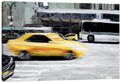 Speed Canvas Art Print - Piero Manrique