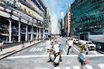 Street Motion by Piero Manrique framed wall art