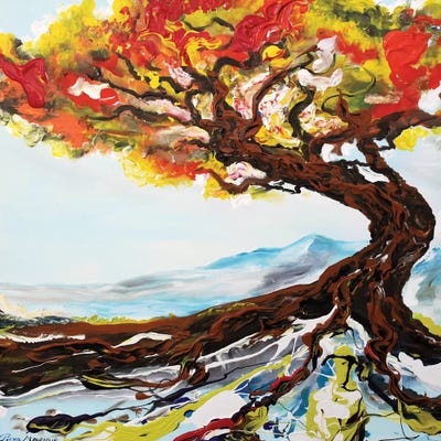 Arbol by Piero Manrique framed wall art