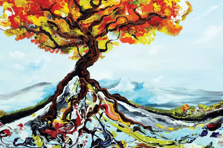 Growing Tree by Piero Manrique wall art