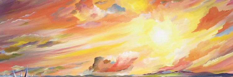 Brilliant Sunset by Piero Manrique wall art