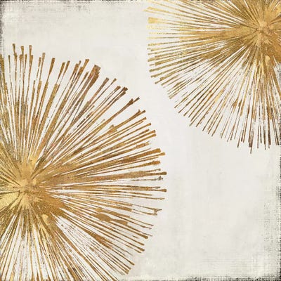 Gold Star I by PI Galerie metal wall art
