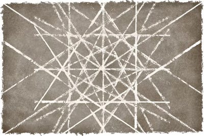 Grey Geo II by PI Galerie multi panel art