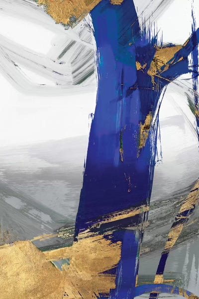 Office: Indigo Abstract IV by PI Galerie