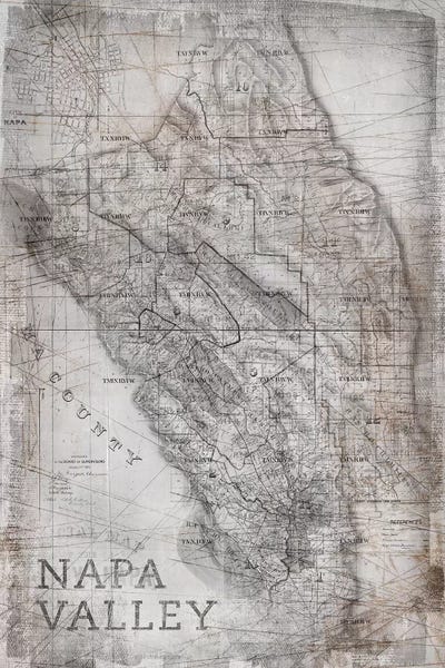 Napa Valley by PI Galerie metal wall art