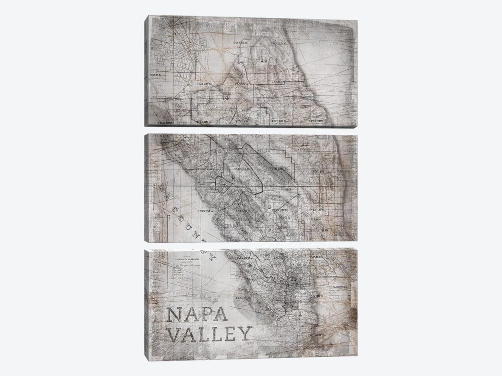 Napa Valley by PI Galerie 3-piece Canvas Artwork