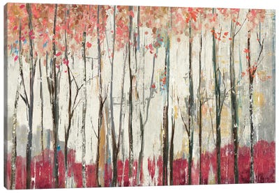 Pink Forest Canvas Art Print - PI Galerie