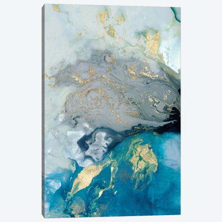 Ocean Splash I Canvas Print #PIG1} by PI Galerie Canvas Art