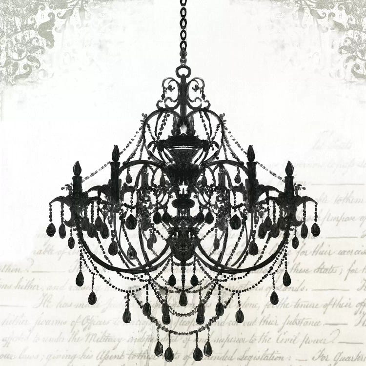 Black Chandelier II