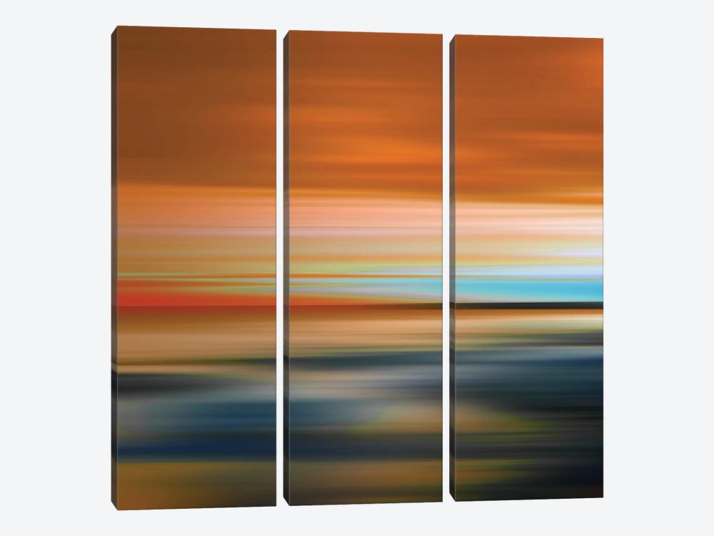 Blurred Landscape I by PI Galerie 3-piece Canvas Art Print