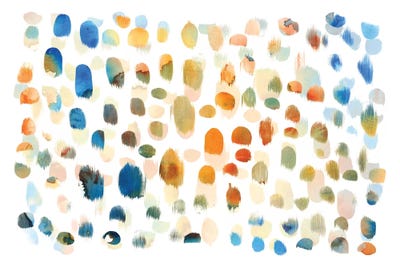 Colour Dabs by PI Galerie metal wall art