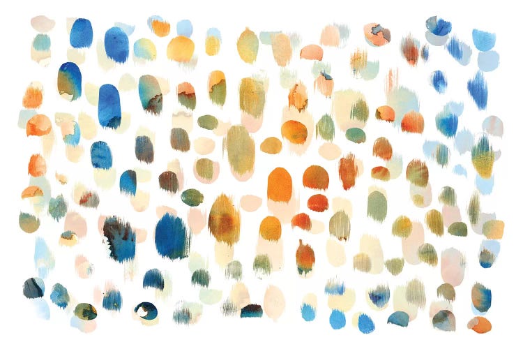 Colour Dabs by PI Galerie wall art