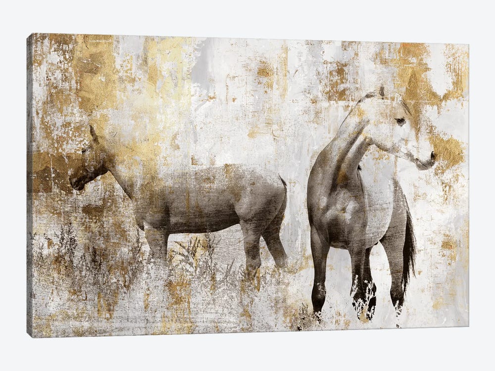 Equestrian Gold II by PI Galerie 1-piece Art Print
