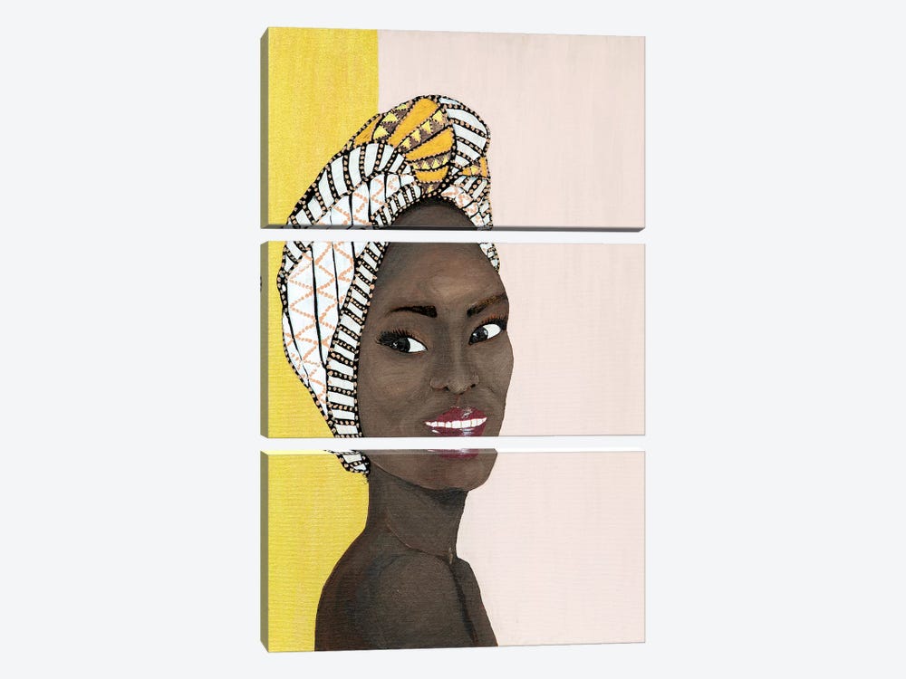 Lady Chiquitita by Piia Pievilainen 3-piece Art Print