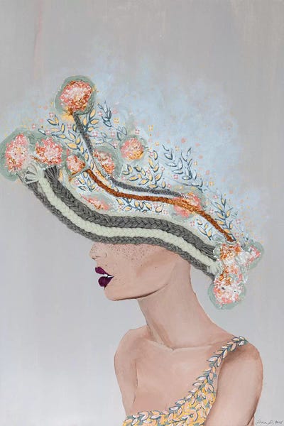 Lady Martha by Piia Pievilainen multi panel art