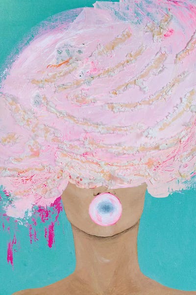 Barbiecore: Lady Bubblelicious by Piia Pievilainen