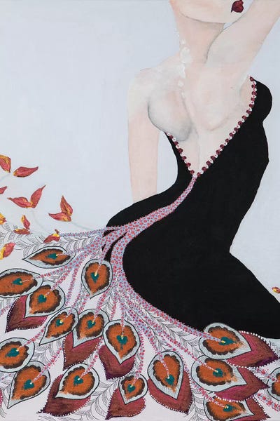 Piia Pievilainen: Lady Peacock by Piia Pievilainen