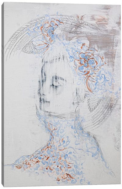 Lady Phantom Canvas Art Print - Piia Pievilainen
