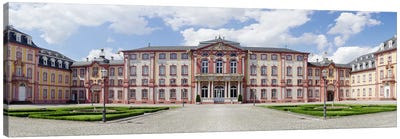 Facade of a castle, Castle Bruchsal, Bruchsal, Baden-Wurttemberg, Germany Canvas Art Print - Castle & Palace Art